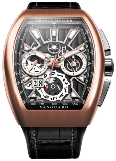 Franck Muller Mens Collection Vanguard Grand Date V 45 CC GD SQT BR