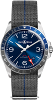Bell & Ross Vintage BR V2-93 GMT BLUE BRV293-BLU-ST/SF