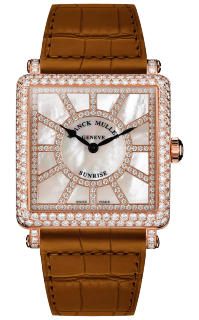 Franck Muller Cintree Curvex Sunrise Pave Rose Gold Ladies 6002 L QZ SNR D CD Franck Muller Cintree Curvex Sunrise Pave Rose Gold Ladies 6002 L QZ SNR D CD