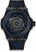 Hublot Big Bang Sang Bleu All Black Blue 39 mm 465.CS.1119.VR.1201.MXM18