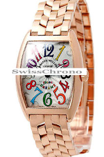 Franck Muller Ladies Medium Cintree Curvex 7502 QZ COL DRM O-2