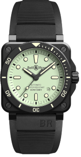 Bell & Ross Instruments BR 03-92 Diver Full Lum BR0392-D-C5-CE/SRB