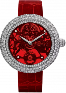 Jacob & Co Brilliant Skeleton Northern Lights Stainless Steel Red BS431.10.RD.QR.A