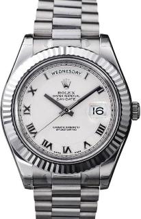 Rolex Day-Date II President White Gold 218239 ICRP