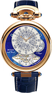 Bovet Fleurier The Orbis Mundi Blue Guilloche NTHU022