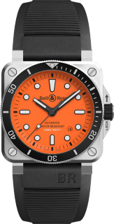 Bell & Ross Instruments BR 03-92 Diver Orange BR0392-D-O-ST/SRB