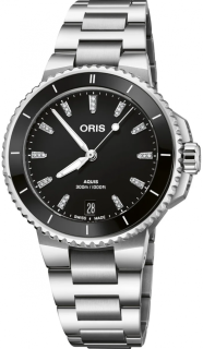 Oris Aquis With Date Marker Diamonds 01 733 7792 4194-07 8 19 05P