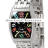 Franck Muller Ladies Medium Cintree Curvex 7502 QZ COL DRM O-4