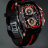 Cvstos Racing Chrono GMT Black Steel Red Dial B01110.4502002