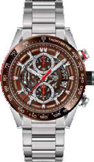 TAG Heuer Carrera Calibre 01 Automatic Chronograph 43 мм CAR201U.BA0766