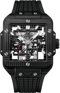 Hublot Shaped Square Bang Tourbillon 4-Day Power Reserve 3D Carbon 805.QD.0170.RX
