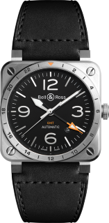 Bell & Ross Instruments BR 03-93 GMT BR0393-GMT-ST/SCA