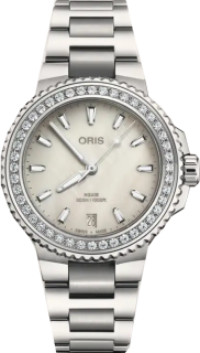 Oris Aquis With Date Marker Diamonds 01 733 7792 4956-07 8 19 05P