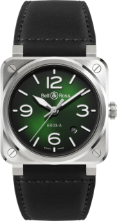 Bell & Ross BR-03 Green Steel BR03A-GN-ST/SCA