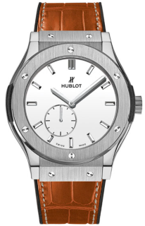 Hublot Classic Fusion Ultra-Thin Titanium White Shiny Dial 45 515.NX.2210.LR