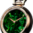 Jacob & Co Brilliant Watch Pendant Green BS200.40.RD.QG.A