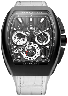 Franck Muller Mens Collection Vanguard Grand Date V 45 CC GD SQT BR NR 1