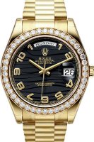 Rolex Day-Date II President Yellow Gold 218348 BKWAP