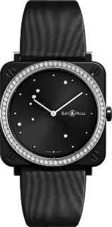 Bell & Ross Instruments BR S Black Eagle Diamonds BRS-EBL-CE-LGD/SCA