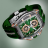 Cvstos Racing Chrono GMT Steel Green Dial B01110.4507001