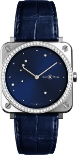 Bell & Ross Instruments BR S Blue Diamond Eagle BRS-EA-ST-LGD/SCR