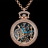 Jacob & Co Brilliant Watch Pendant Northern Lights Pave Mineral Crystal Dial BS231.40.RD.RD.A