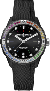Ulysse Nardin Diver Rainbow 8163-182B1LE-2A-RAIN/3A