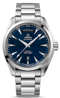 Seamaster Aqua Terra 150 m Omega Co-Axial Day-Date 41.5 mm 231.10.42.22.03.001