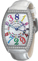 Franck Muller Color Dreams Cintree Curvex Ladies 7880 TT CH COL DRM D