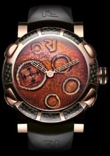 Romain Jerome Air Moon-DNA Dust Gold Mood Ochre Auto MO.F2.22BB.00