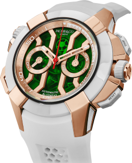 Jacob & Co Epic X Chrono Rose Gold Green Dial EC312.42.PB.GN.A 