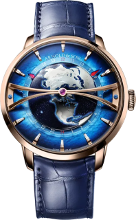 Arnold & Son World Time Globetrotter Red Gold 1WTAR.U02C.C153R