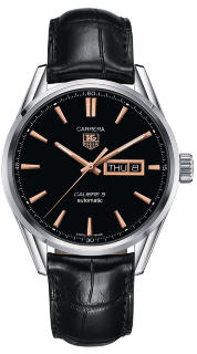 TAG Heuer Carrera Calibre 5 Day-Date Automatic Watch 41 mm WAR201C.FC6266