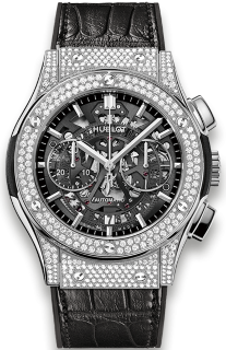 Hublot Classic Fusion Aerofusion Titanium Pave 45mm 525.NX.0170.LR.1704