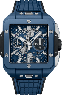 Hublot Shaped Square Bang Unico Blue Ceramic 821.EX.5170.RX