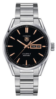 TAG Heuer Carrera Calibre 5 Day-Date Automatic Watch 41 mm WAR201C.BA0723