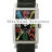 Franck Muller Ladies Large Long Island 1002 QZ COL DRM-1