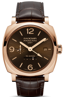 Officine Panerai Radiomir 1940 10 Days GMT Automatic Oro Rosso - 45 mm PAM00624