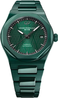 Girard-Perregaux Laureato 38 mm Green Ceramic Aston Martin Edition 81005-32-3080-1CX