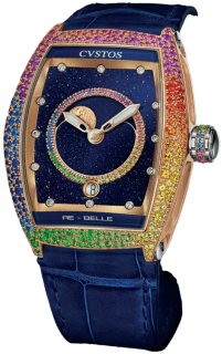 Cvstos Hour Minute Seconde Re-belle Moon 5N Red Gold Rainbow Snow Setting D00109.3623002