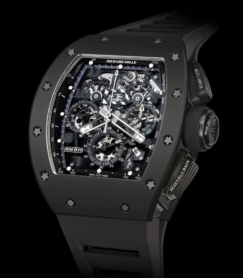 Richard Mille RM 011 Flyback Chronograph Brown Ceramic
