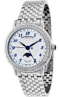 Raymond Weil Women's Maestro Automatic Moonphase Watch 2739-ST-05909