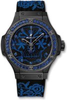 Hublot Big Bang Broderie Sugar Skull Fluo Cobalt Blue 41 mm 343.CL.6590.NR.1201