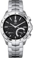 TAG Heuer Link Calibre S 1/100th sec Electro-Mechanical Chronograph 43 CAT7010.BA0952