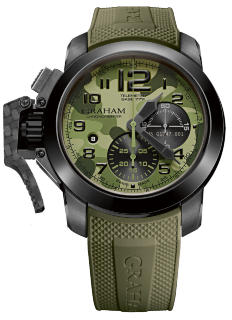 Graham Chronofighter Oversize Black Arrow 2CCAU.G02A