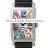 Franck Muller Ladies Large Long Island 1002 QZ COL DRM-4