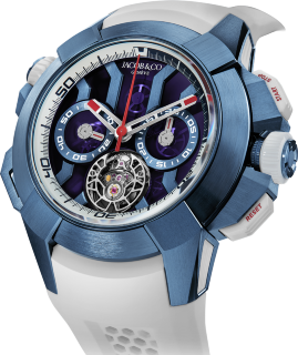 Jacob & Co Epic X Chrono Tourbillon Blue Titanium EC360.20.AB.AB.ABRUA