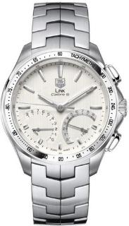 TAG Heuer Link Calibre S 1/100th sec Electro-Mechanical Chronograph 43 CAT7011.BA0952