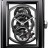 Chanel Boy-Friend Skeleton Watch H5944