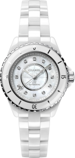 Chanel J12 Diamond Bezel Watch 33 mm H10472